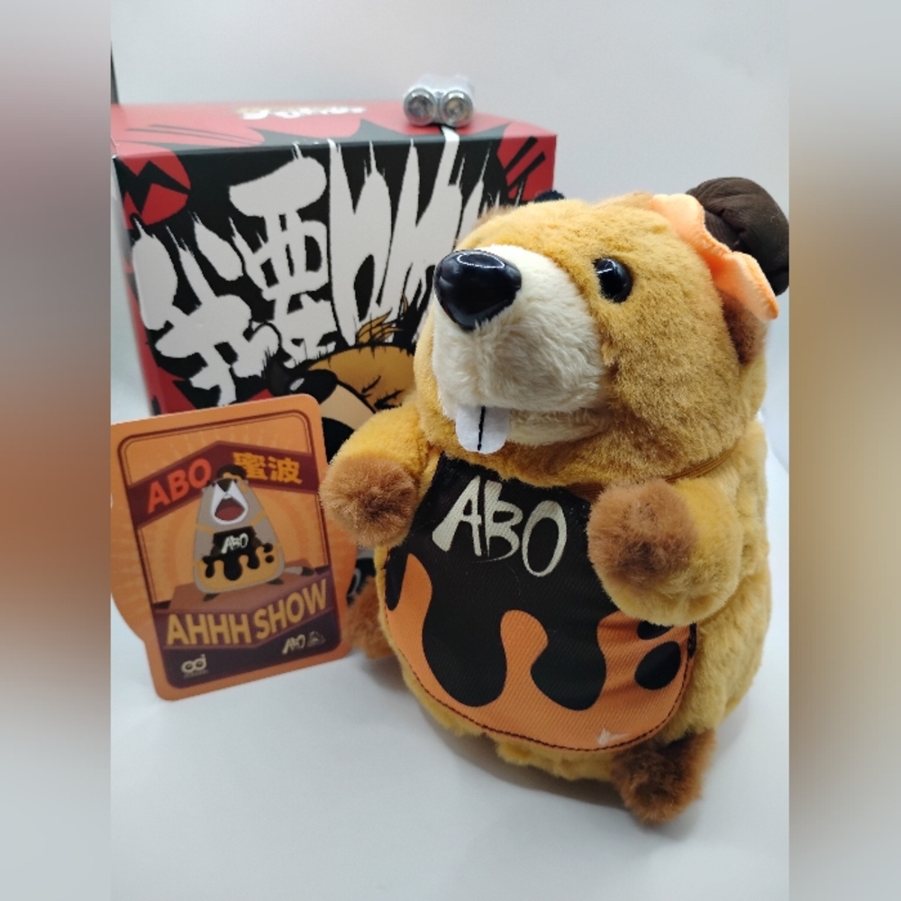 🦫ABO Yell-Mates Screaming Beaver 🦫Plush